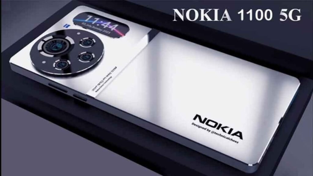 Nokia 1100 5G – The Comeback King, 8400mAhBig Battery & 220MP Flagship Camera, Order Now!