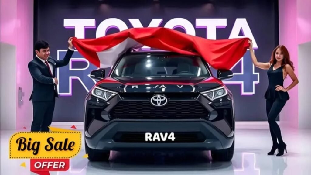 Toyota Launches RAV4 2025 – Hybrid SUV, 28KMPL Mileage & Premium Comfort, Starting ₹3.5 Lakh!