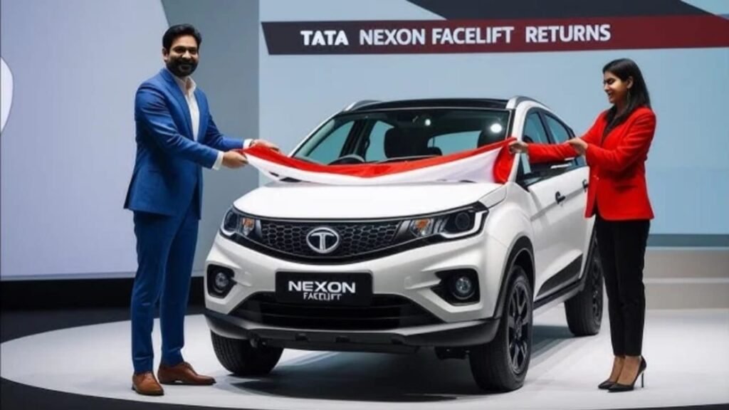 Tata Nexon 2025 Launched – Bold SUV Design, 32 KMPL Mileage & Luxury Comfort at Just ₹8,000 EMI!