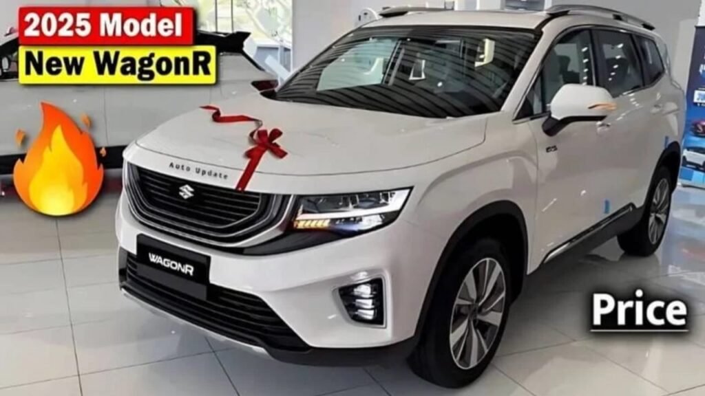 Maruti WagonR 2025 – Fuel-Smart 44 KM/L, Touchscreen Infotainment, 7 Airbags & EMI at ₹6,999!