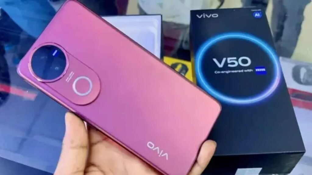 Vivo V50 Pro 5G – Curved AMOLED Display, 200MP Camera, 16GB RAM & 512GB Storage at only ₹11,499!