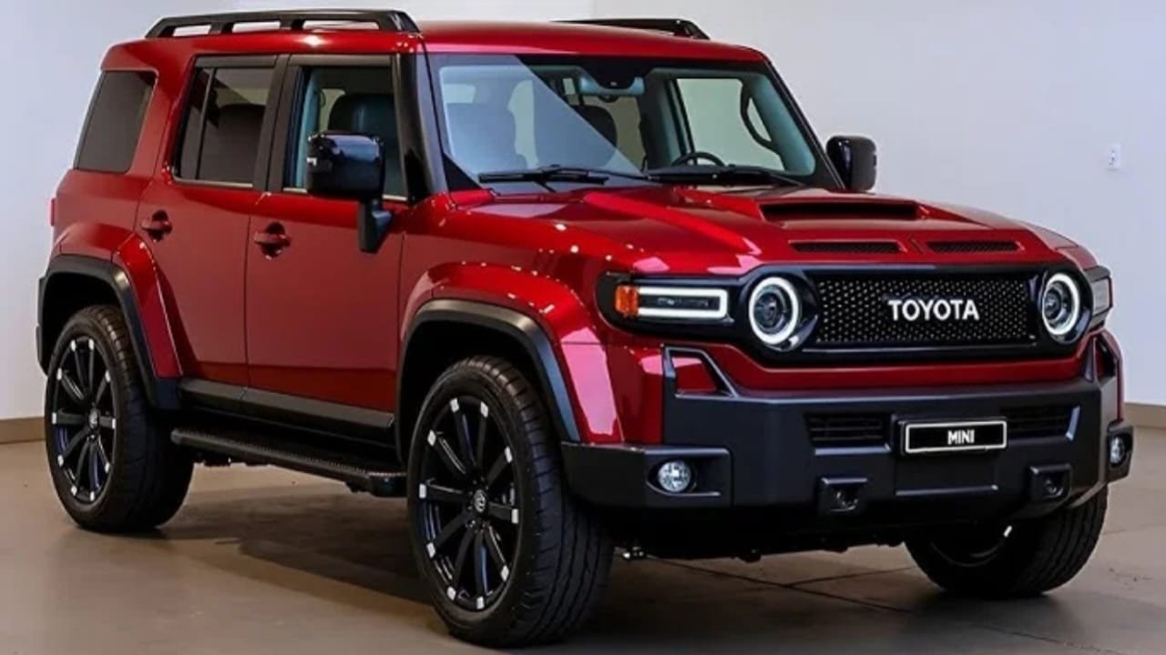 Toyota Mini Land Cruiser 2025 – Compact SUV with 37KMPL Mileage, Futuristic Features & Rugged Reliability, Book Now!